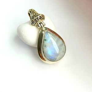 Moonstone sterling silver pendant for necklace 🆕